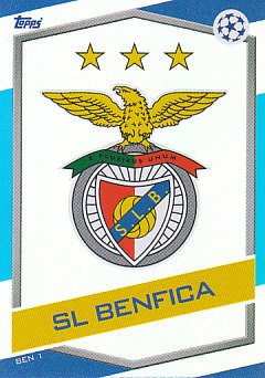Club Emblem SL Benfica 2016/17 Topps Match Attax CL Logo #BEN01